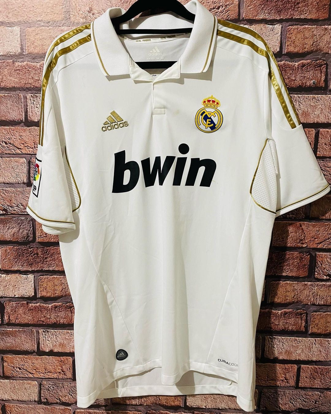 Camiseta Retro Hombre Primera Equipación Blanca 11/12