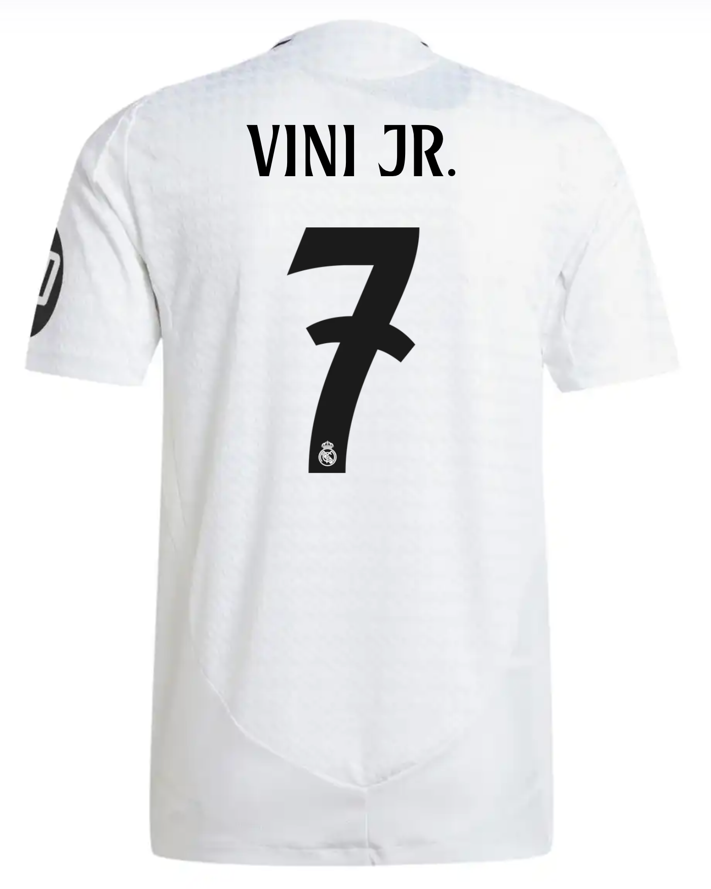 Camiseta VINI JR #7 Hombre Primera Equipación Blanca 24/25