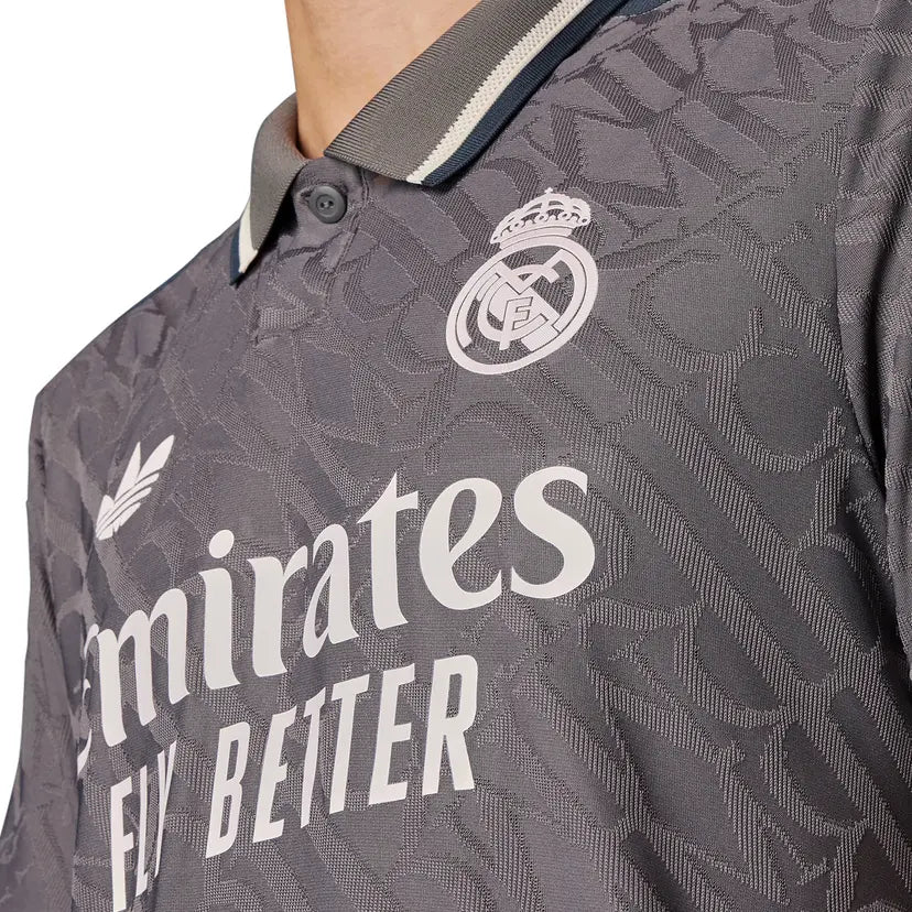 Camiseta Authentic MODRIĆ #10 Hombre Tercera Equipación Gris 24/25