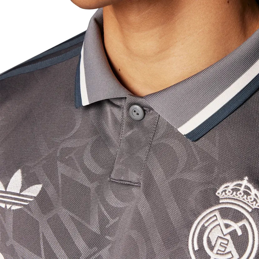Camiseta VINI JR #7 Hombre Tercera Equipación Gris 24/25