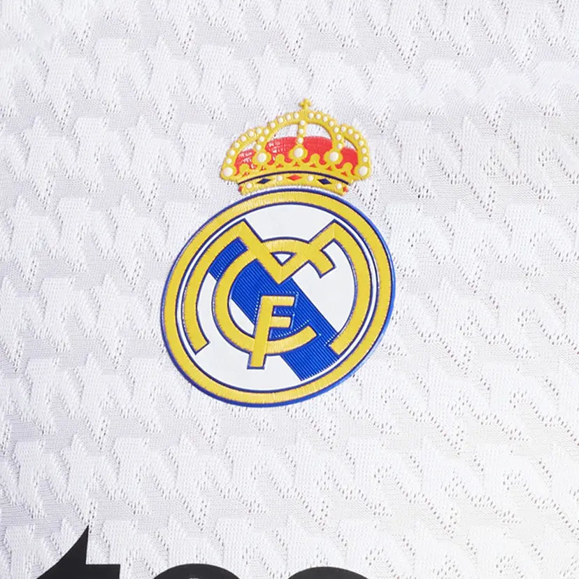 Camiseta Authentic MBAPPÉ #9 Hombre Primera Equipación Blanca 24/25
