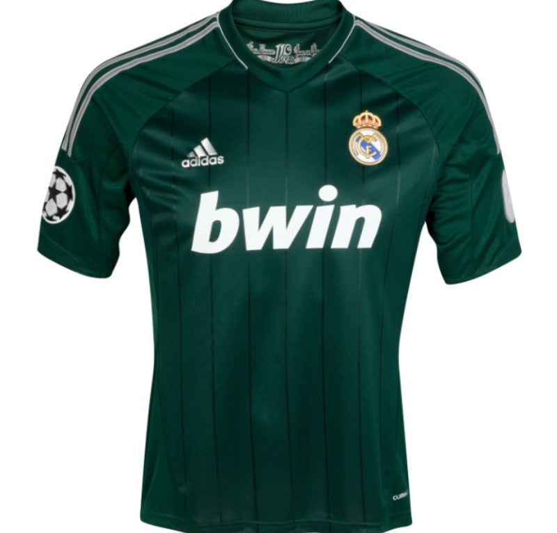 Camiseta Retro Hombre Tercera Equipación Verde 12/13
