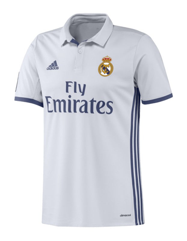 Camiseta Retro Hombre Primera Equipación Blanca 16/17