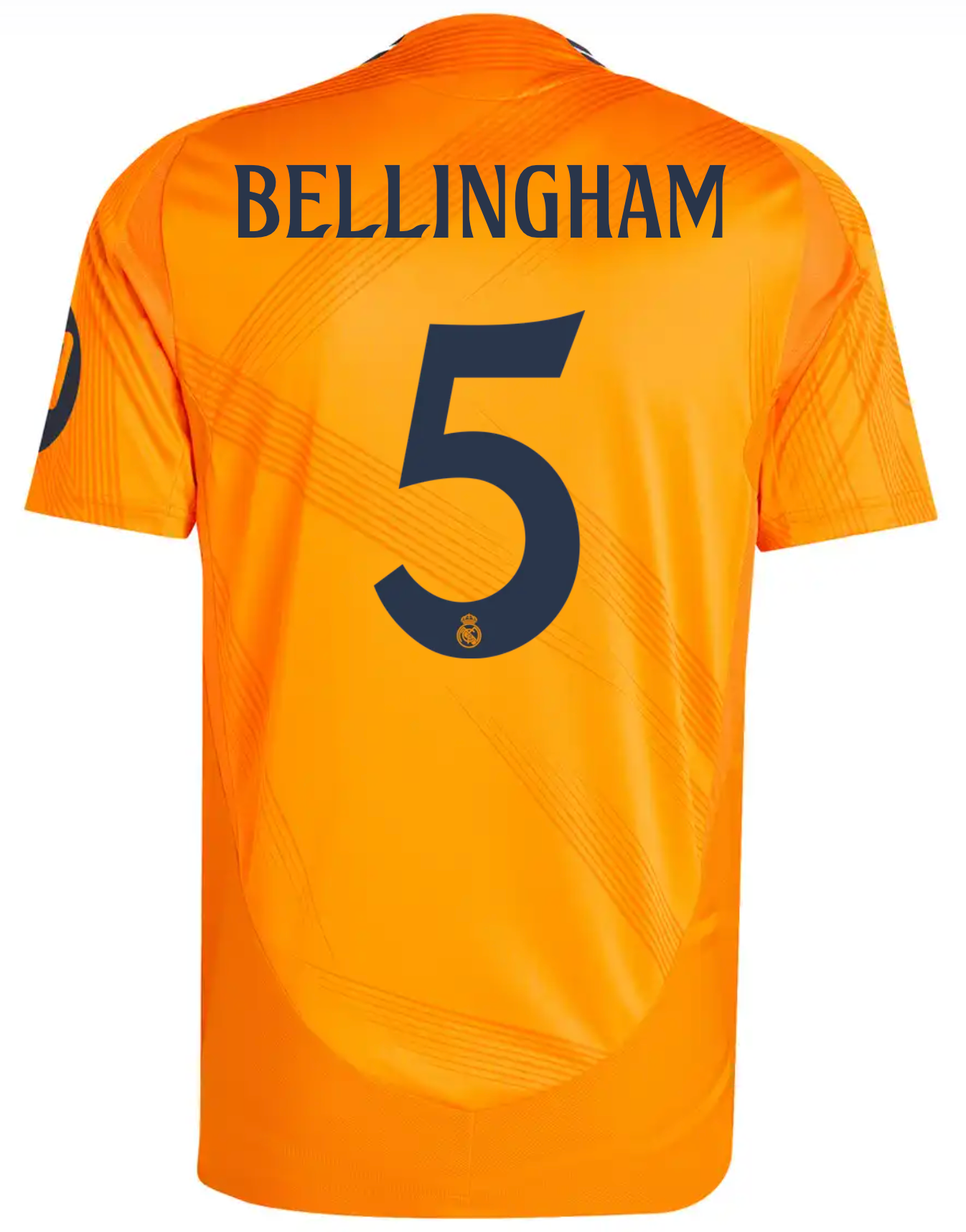 Camiseta Authentic BELLINGHAM #5 Hombre Segunda Equipación Naranja 24/25