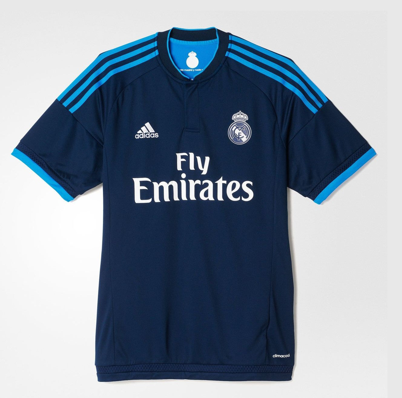 Camiseta Retro Hombre Tercera Equipación Azul 15/16