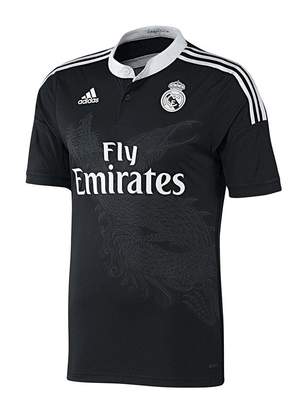 Camiseta Retro Hombre Tercera Equipación Negro 14/15
