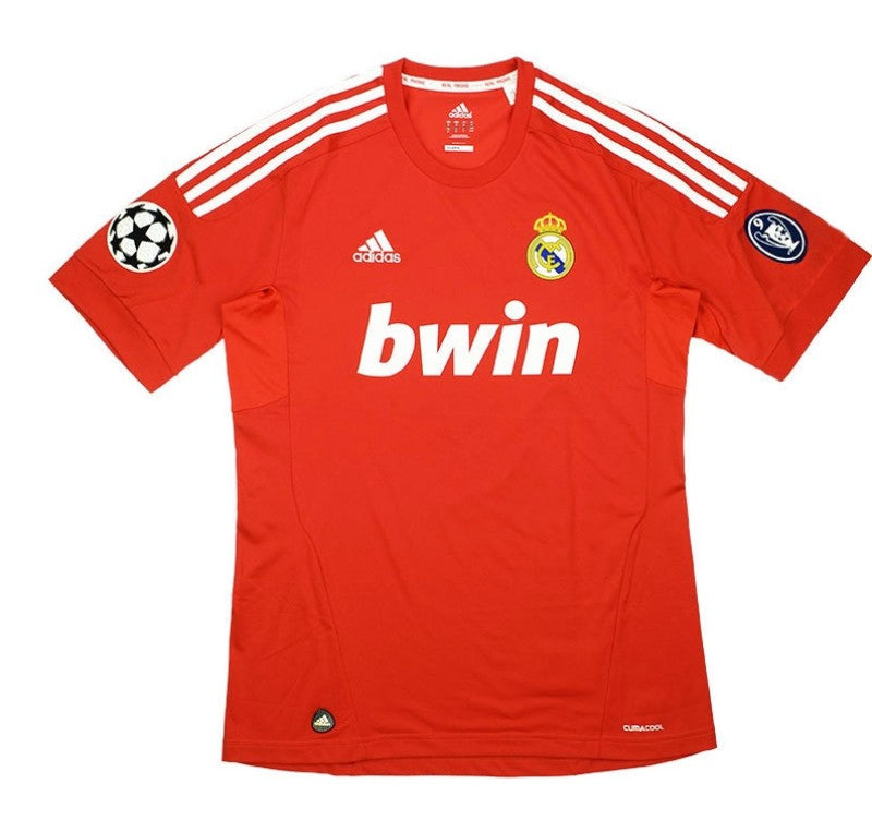 Camiseta Retro Hombre Tercera Equipación Rojo 11/12