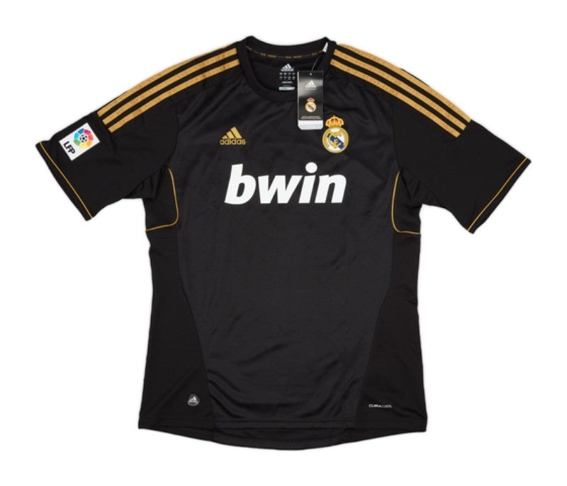 Camiseta Retro Hombre Segunda Equipación Negro 11/12