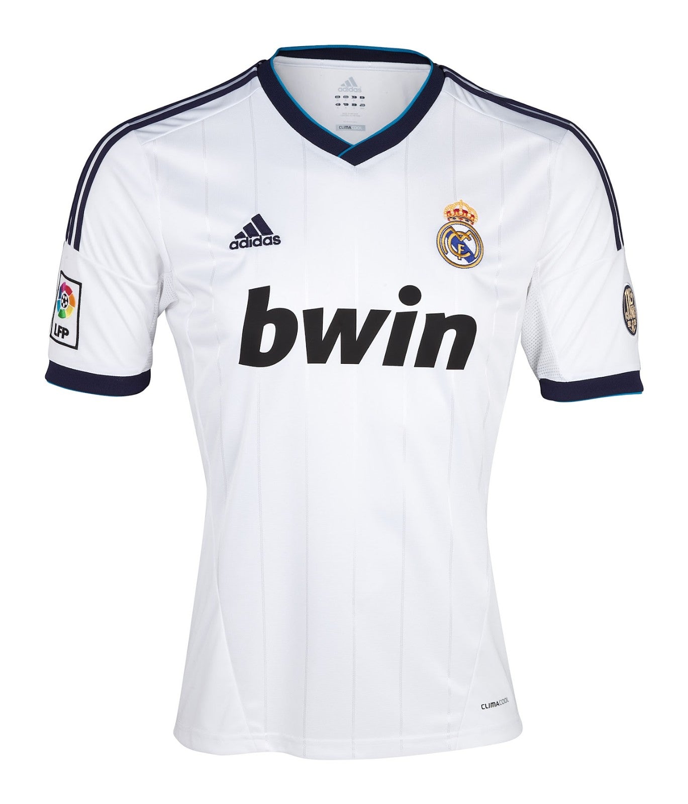 Camiseta Retro Hombre Primera Equipación Blanca 12/13