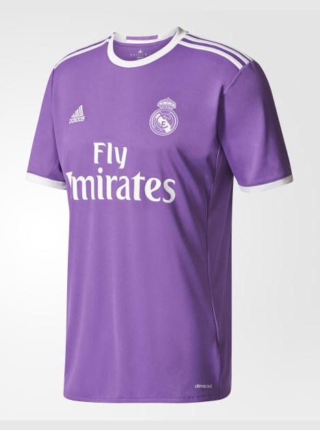 Camiseta Retro Hombre Segunda Equipación Púrpura 16/17